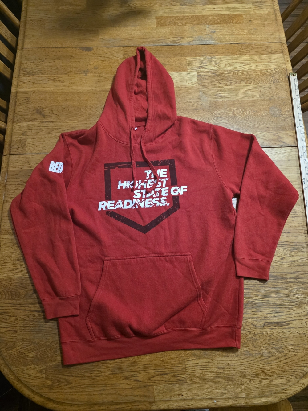 Redcon1 Streetwear Activewear Fitness Military Red Hoodie